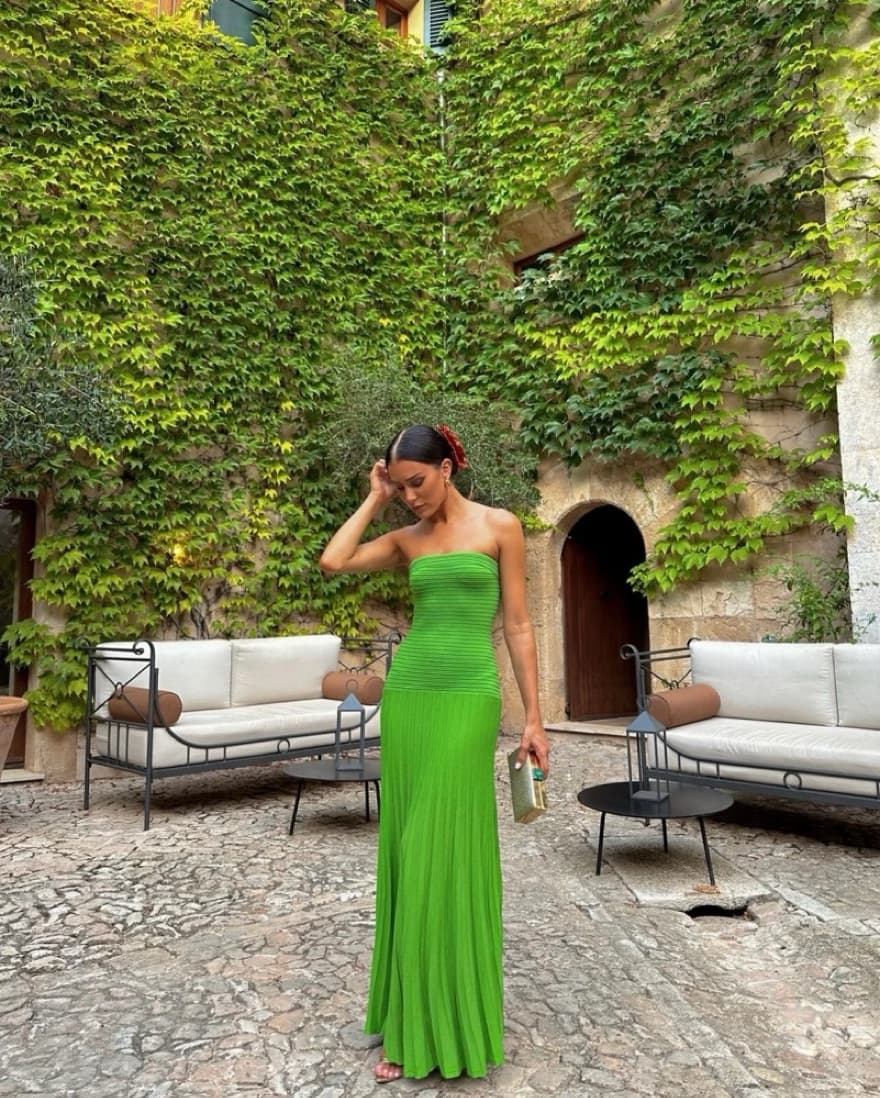 COS Green Dress - Image 2