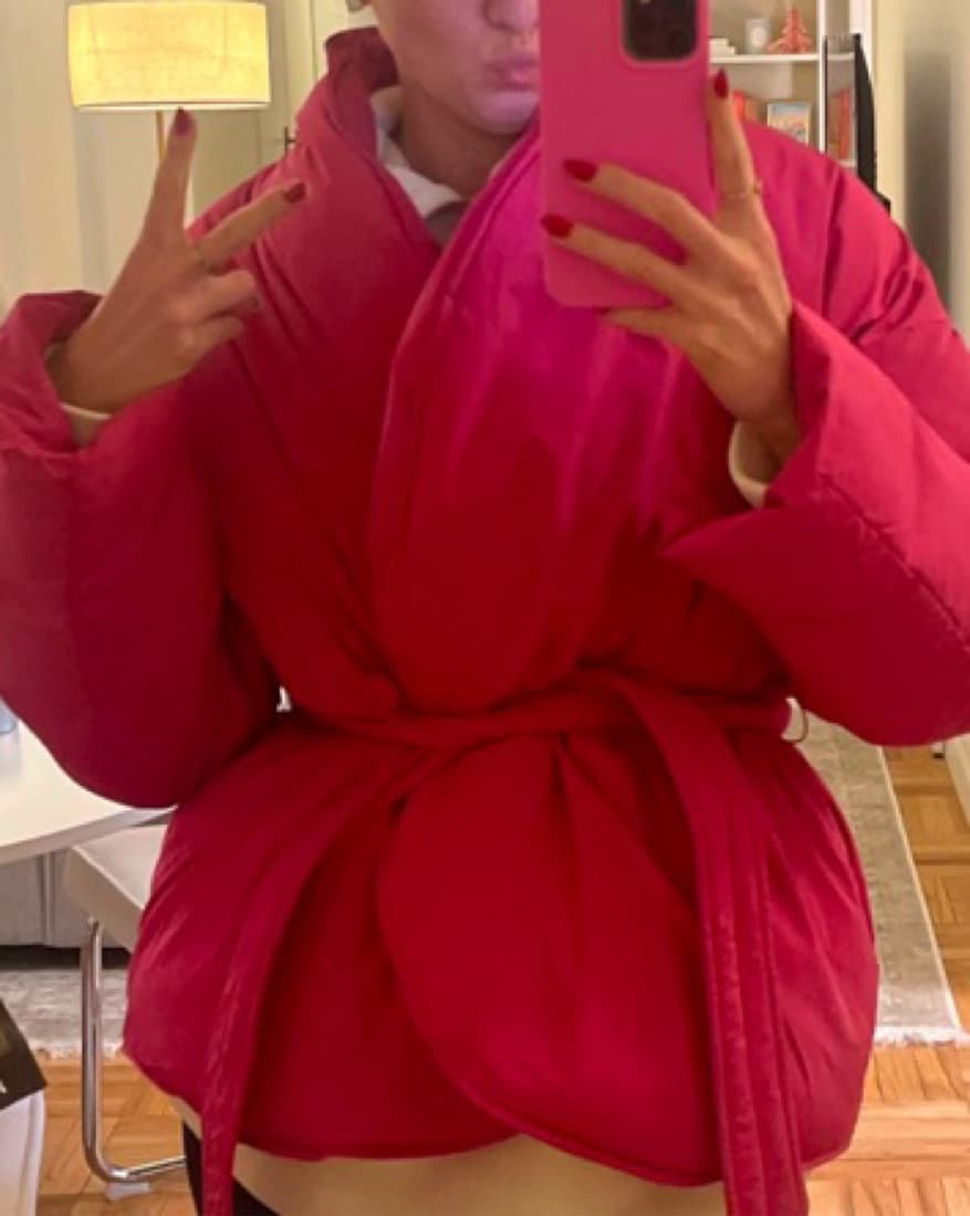 Anthropologie Pink Puffer - Image 2