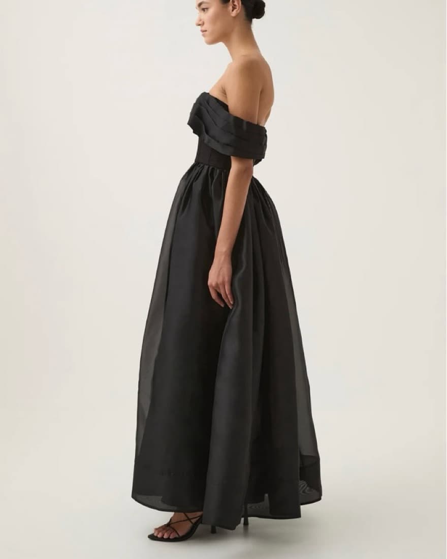 Aje Black Corset Maxi Dress  - Image 2