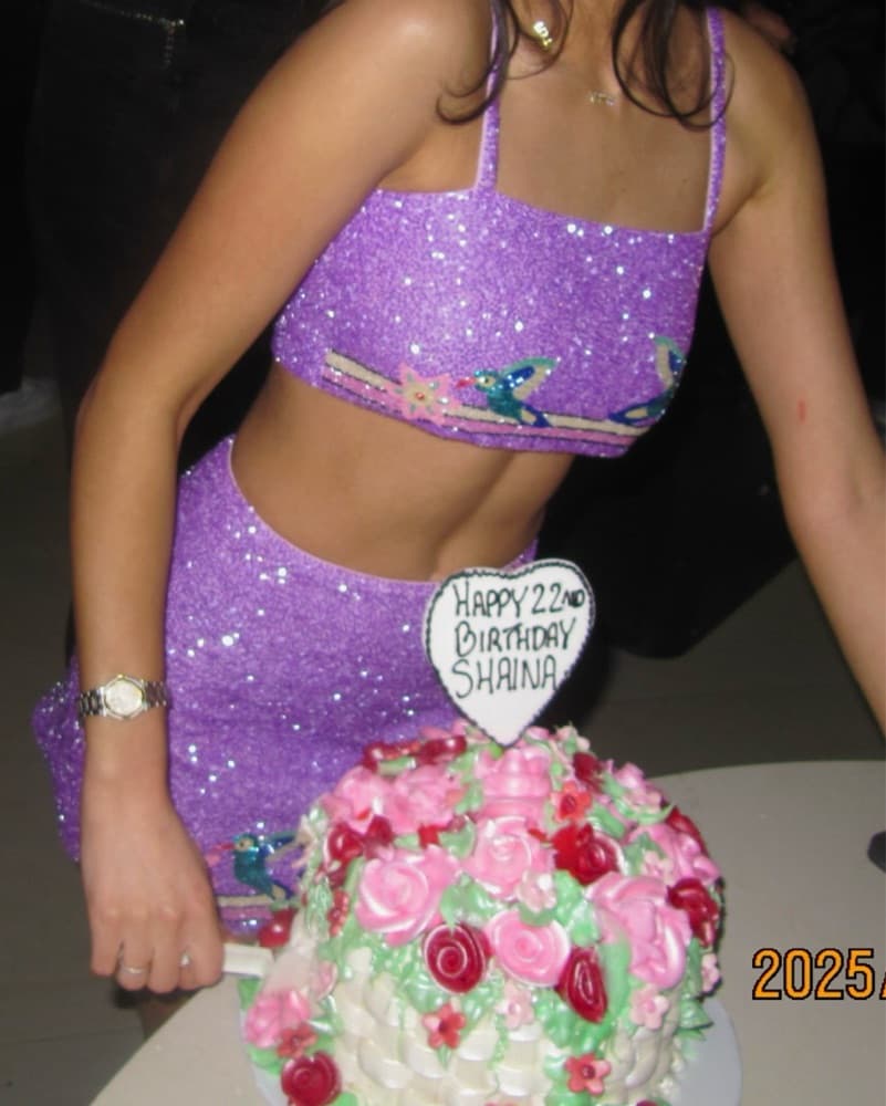 Oceanus Beaded Purple Set - Image 1