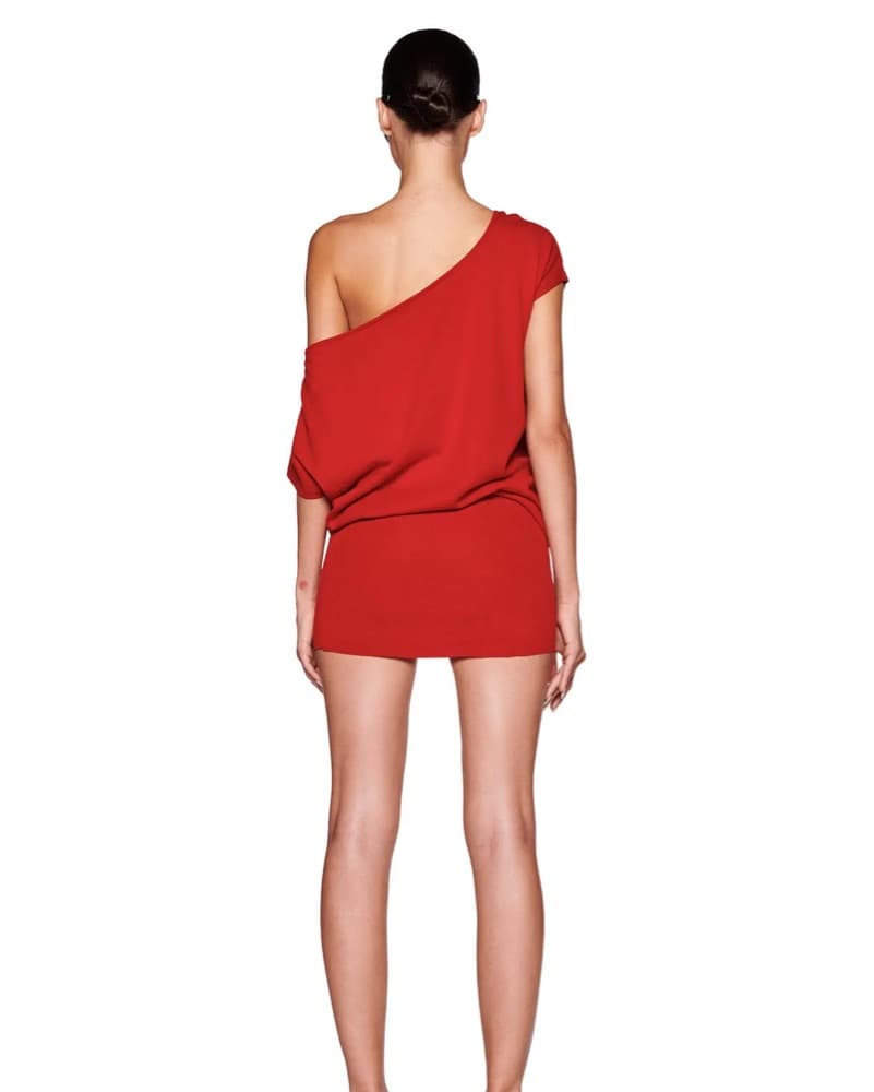 GISELLE SHORT SLEEVE MINI DRESS - Image 2