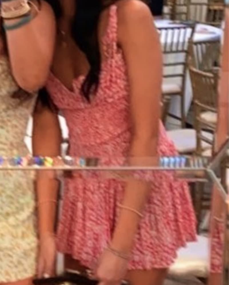 Pink & White Girl Next Door Dress - Image 2