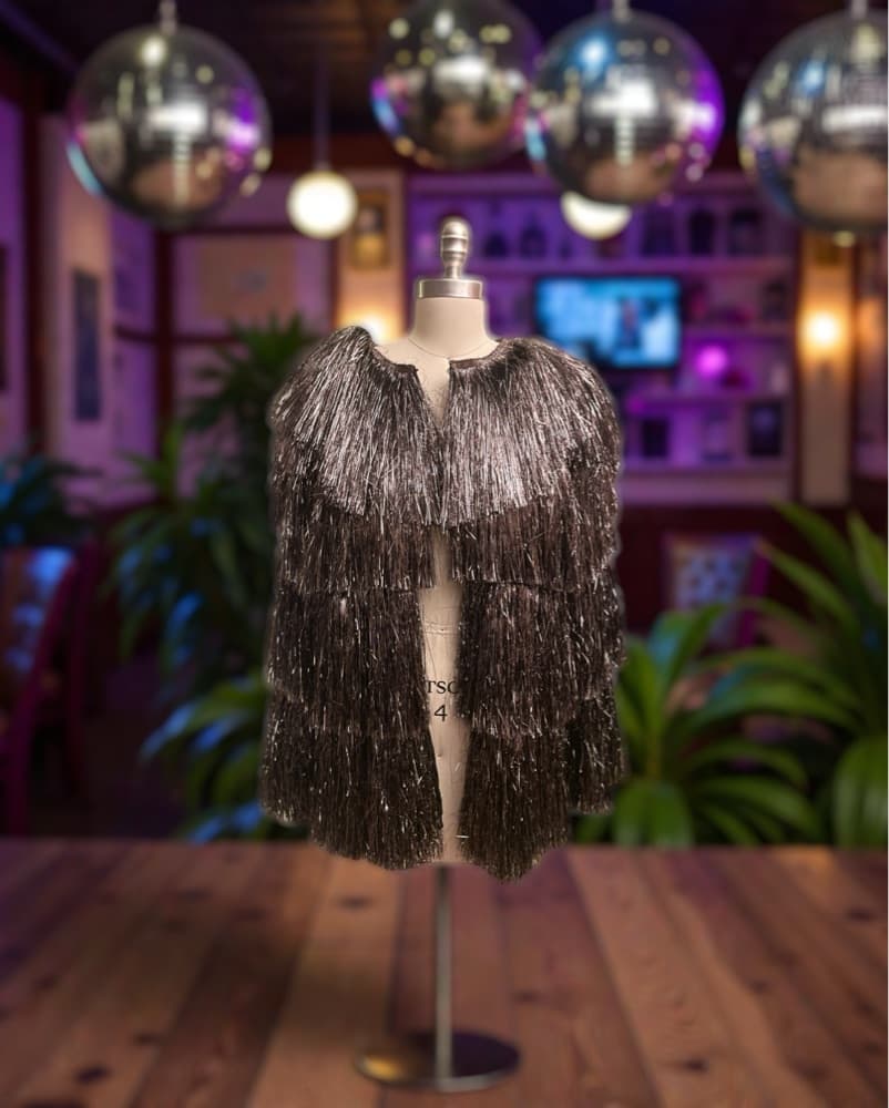 Fringe TInsel Jacket - Image 1