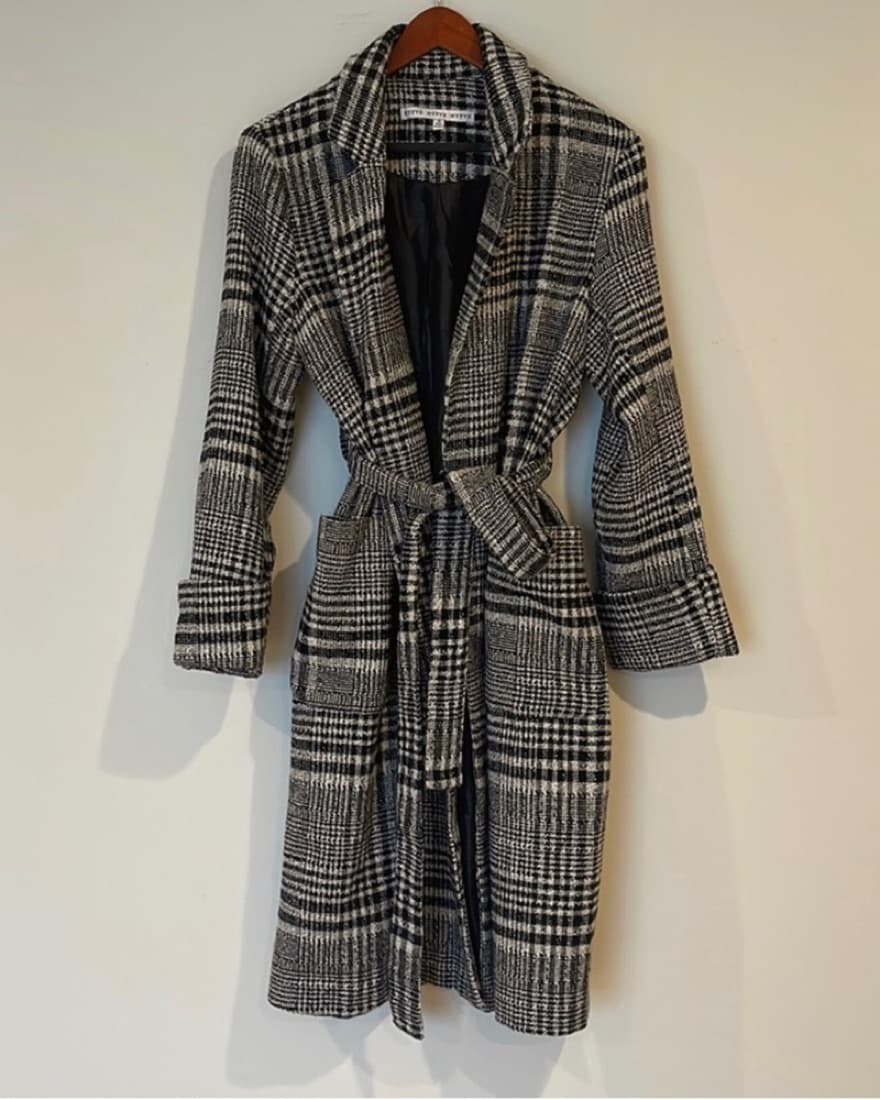 Black And White Coat - Image 1