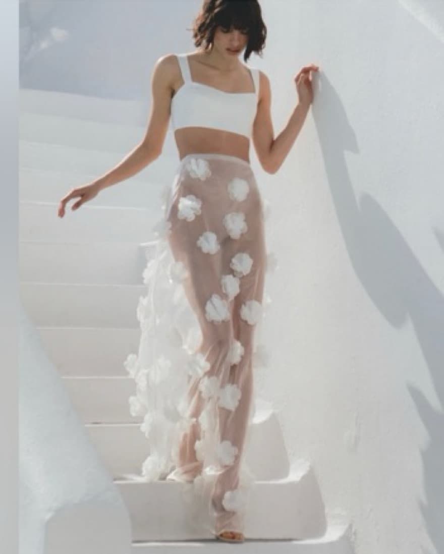 Selezza London Sheer Skirt - Image 2