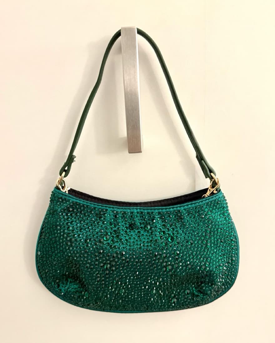 Sparkly Green Shoulder/Crossbody Bag - Image 2