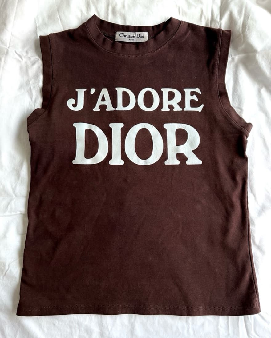 Vintage J’adore Dior Top - Image 2