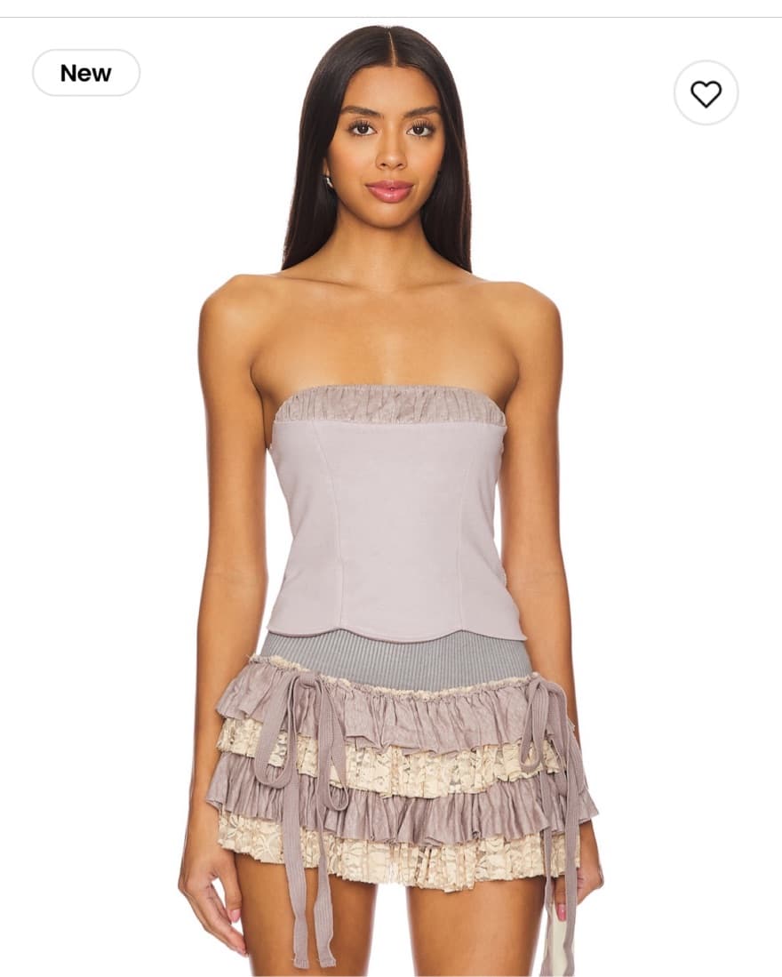 Zemeta Scallop Tube Top + Tutu Skirt  - Image 2