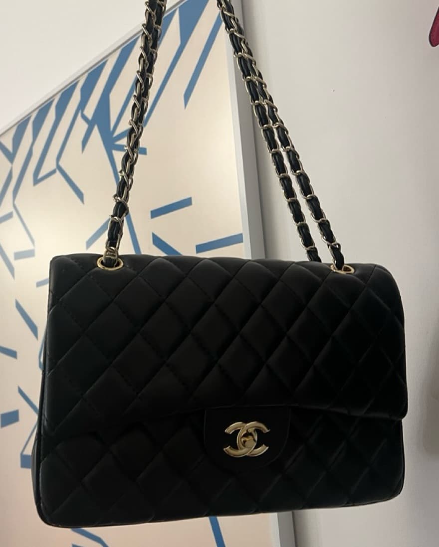 Chanel Double Flap Medium Shoulder Bag - Image 5