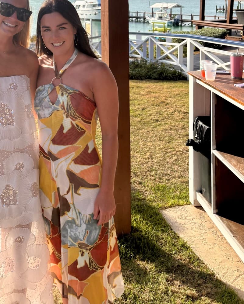 Sarah Hann Blythe Halter Dress Midi - Image 6