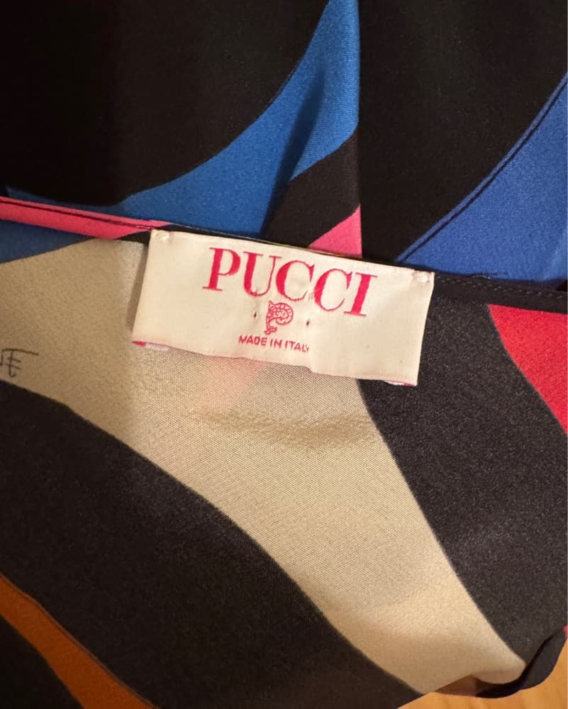 Pucci Long Dress Silk Maxi Marmo Rainbow - Image 5