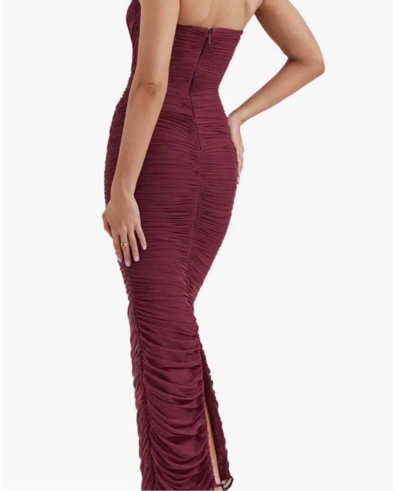House Of CB rouched Dress - Image 2