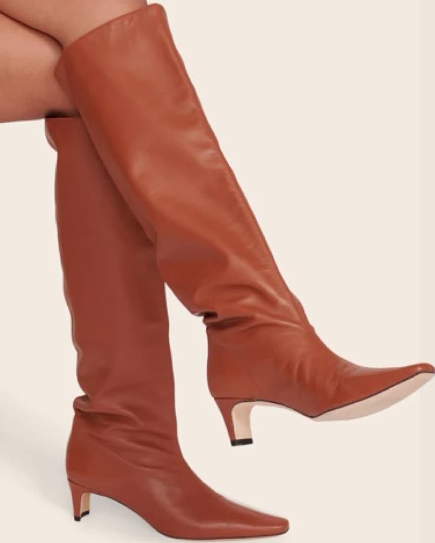 STAUD Wally Boot in Tan - Image 1