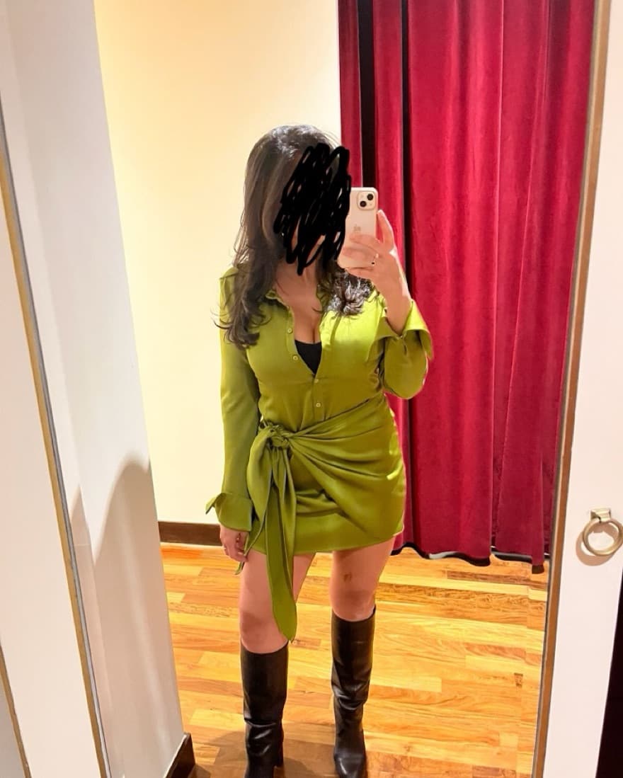 Rat & Boa Alanis Dress Cyprus Green - Image 4