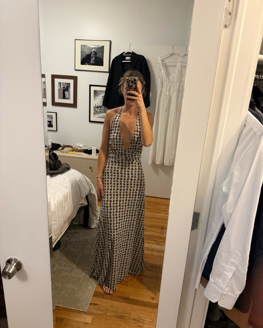 Resa Halter Maxi Dress - Image 1