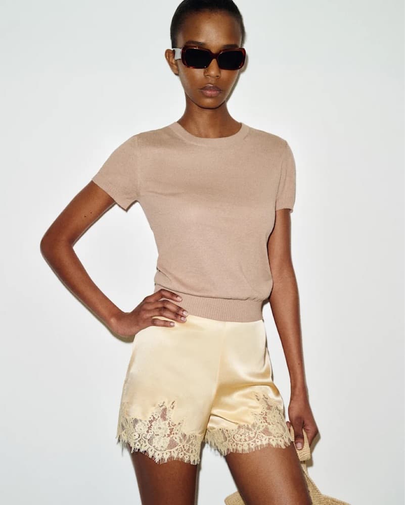 Reformation Silk Shorts  - Image 1