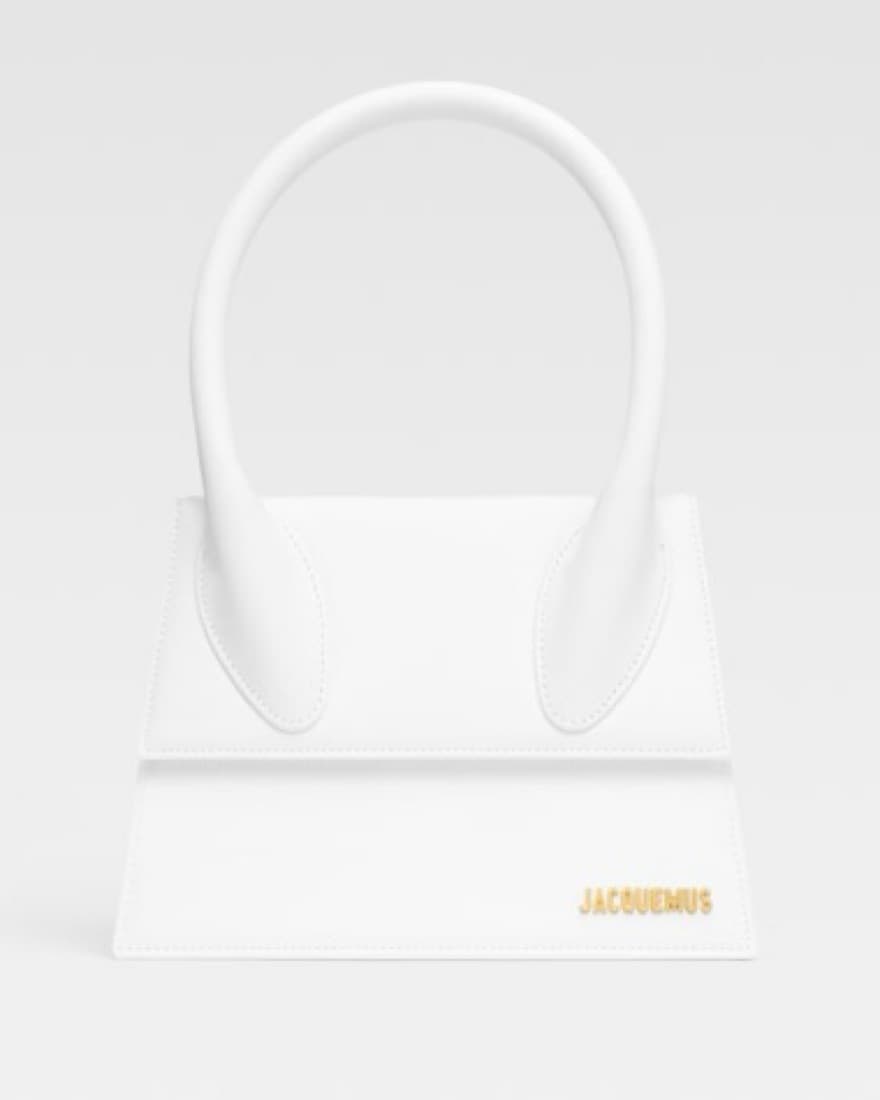 JACQUEMUS LE GRAND CHIQUITO WHITE PURSE  - Image 1