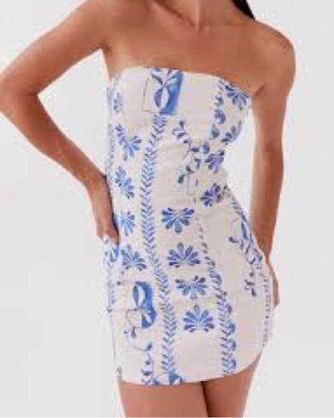 Pepper Mayo Strapless Mini Dress - Image 2