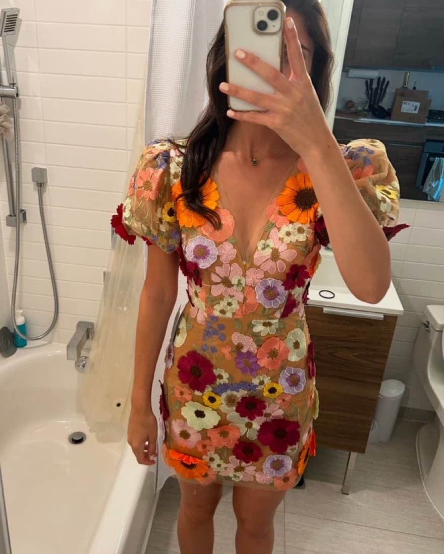 Applique Minidress  - Image 3