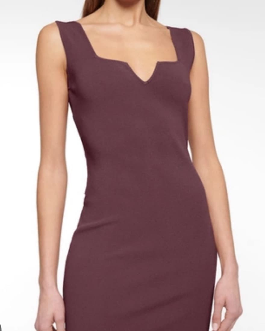 Nanushka Melon Dress in Cocoa  - Image 4