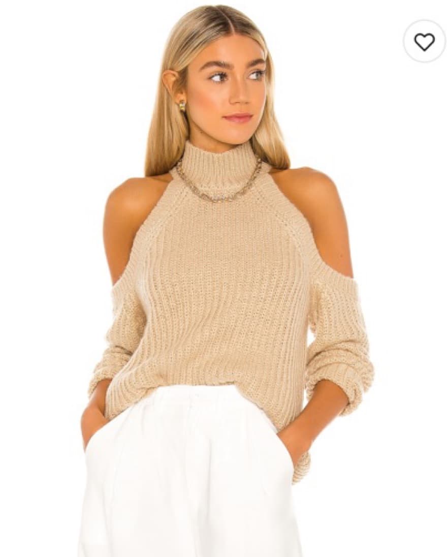 Cold Shoulder Sweater - Image 1