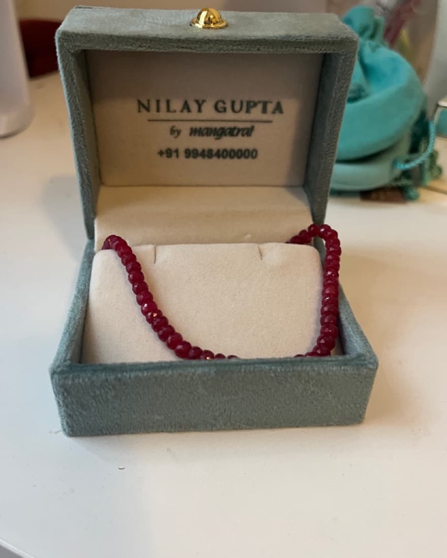 Nilay Gupta - Ruby Necklace - Image 1