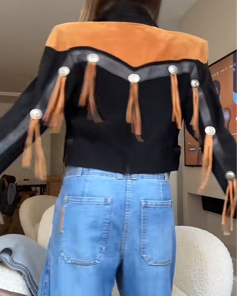 Fringe jacket Vintage Suede - Image 6