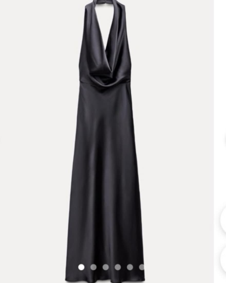 Black Halter Gown  - Image 1