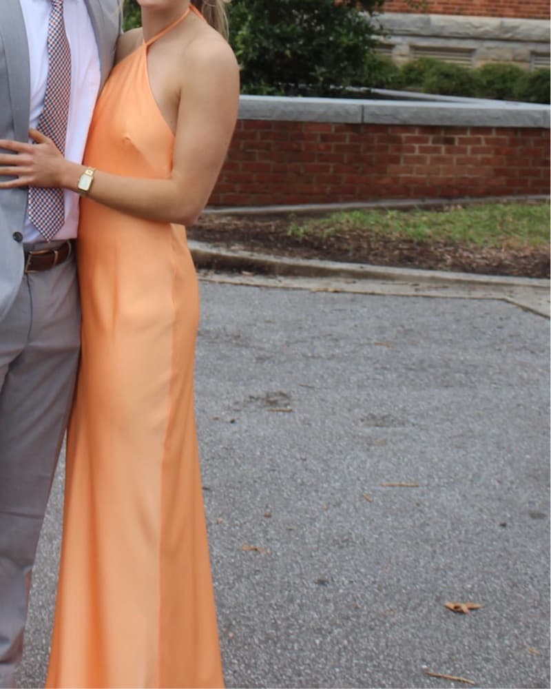 Morgan & Co Orange gown - Image 4