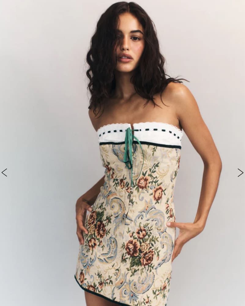 With Jean Strapless Sabrin Dress - Image 2