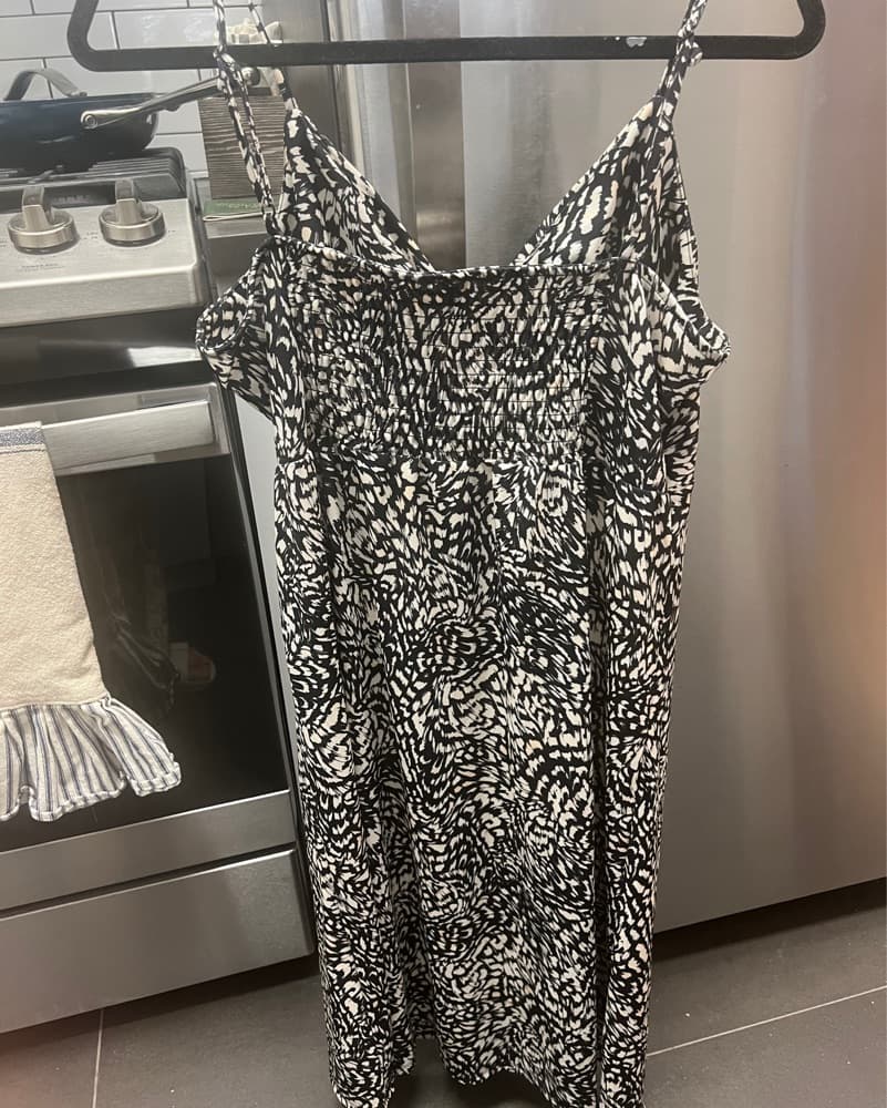 Anima Print Slip Dress - Image 2
