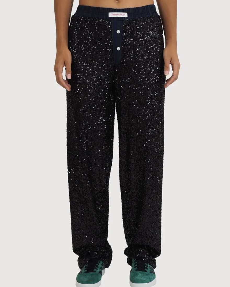 Hand Over, Black Sequin Pant - Image 4