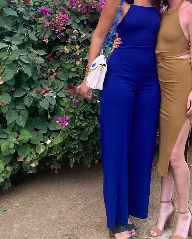 Blue Formal Jumpsuit - Image 3