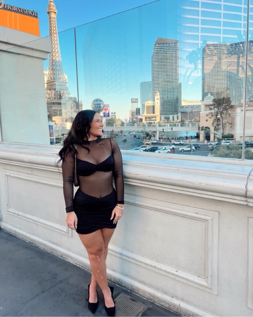 Black Mini Dress - Image 1
