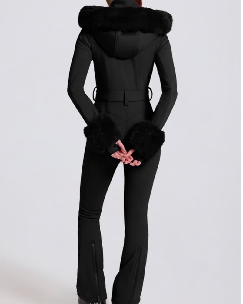 Waterproof Faux Fur Ski Suit - Image 2