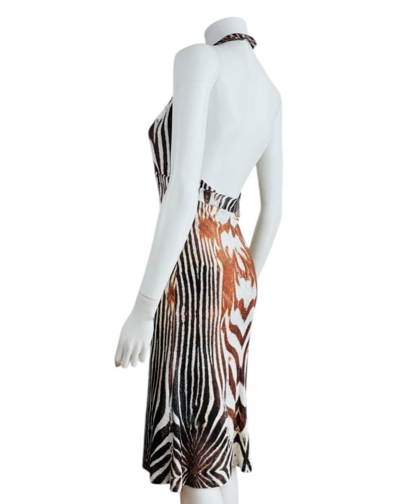 Vintage Roberto Cavalli Dress Size L - Image 3
