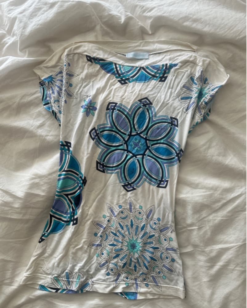 vintage emilio pucci top - Image 1