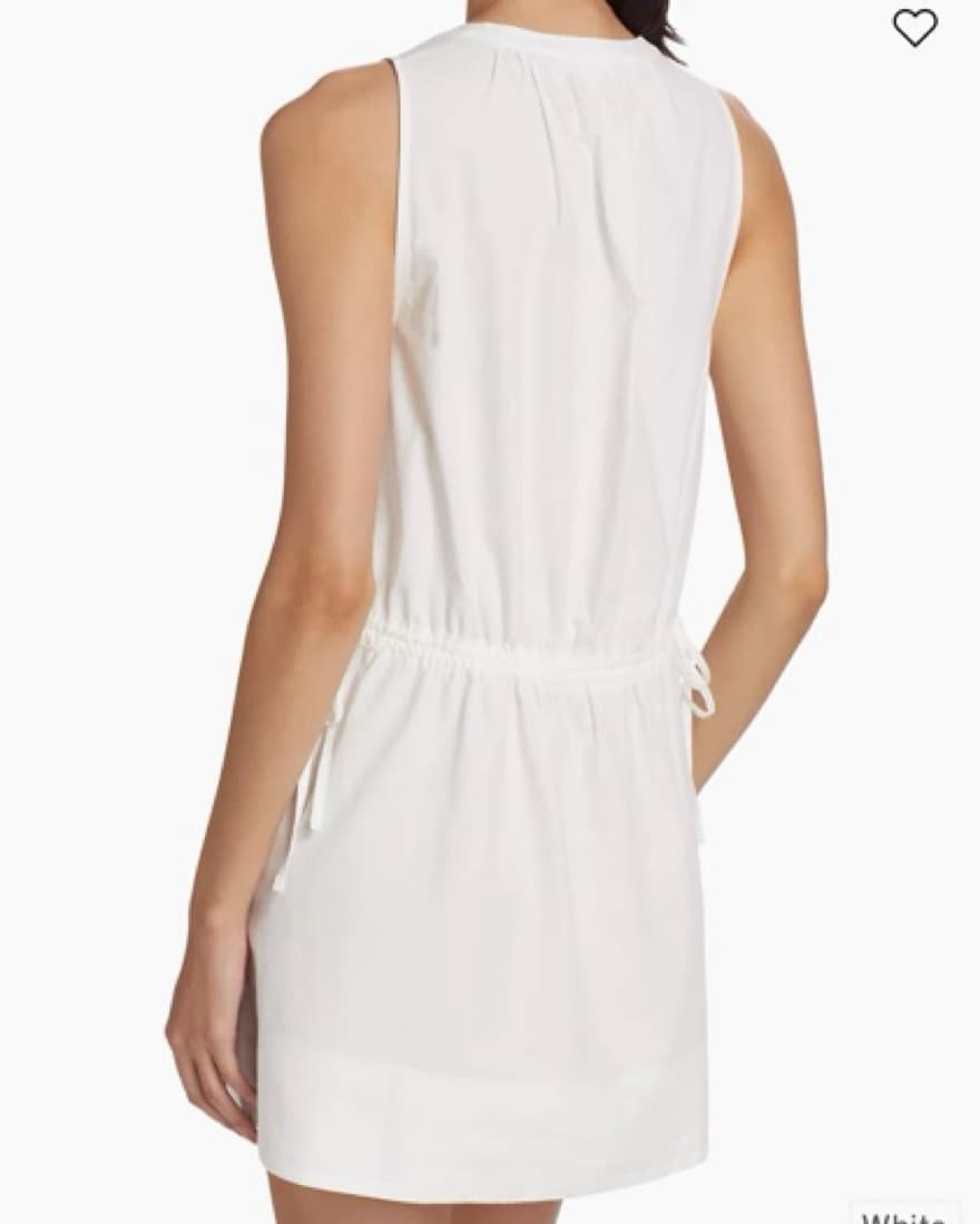 Splendid Chase Cotton Poplin Dress - Image 3