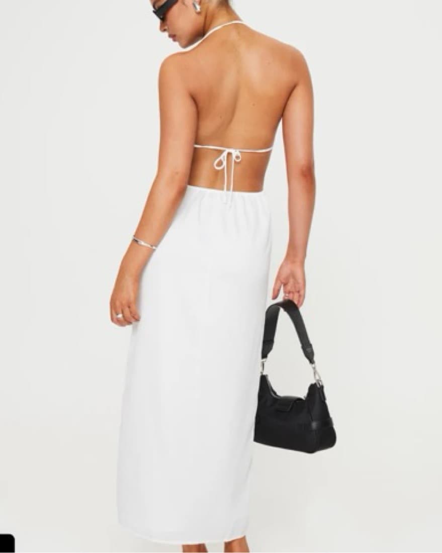 White Maxi Dress - Image 2