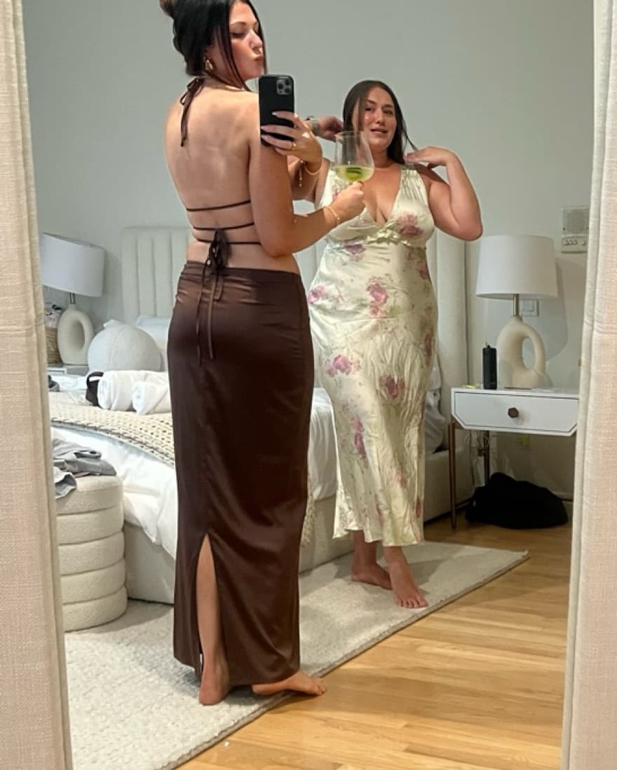 Superdown Brown Skirt Set  - Image 6