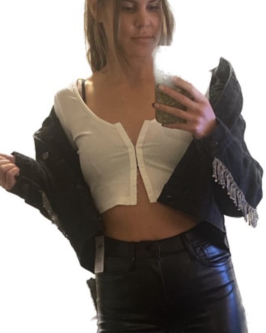 Superdown / Rhinestone Fringe Jacket - Image 5