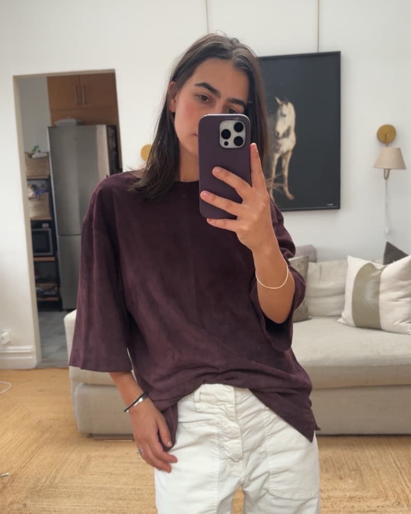 Tibi Suede Shirt  - Image 1