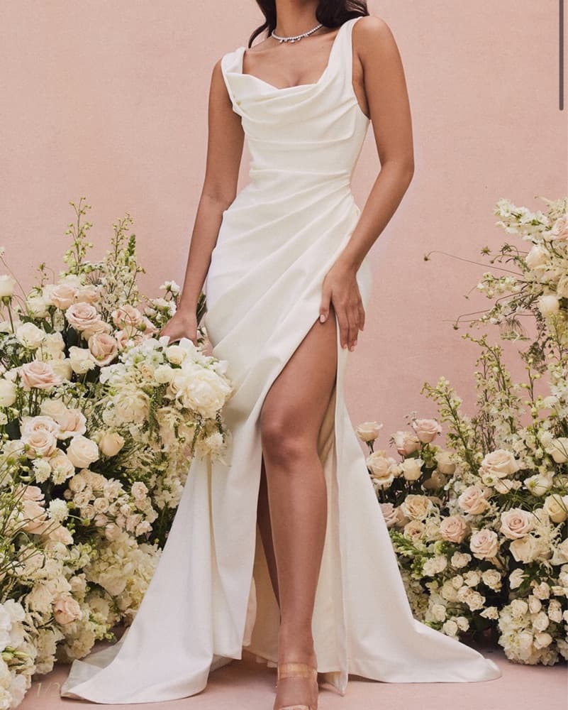 House Of CB Delphine Wedding Dress Ivory - Image 2