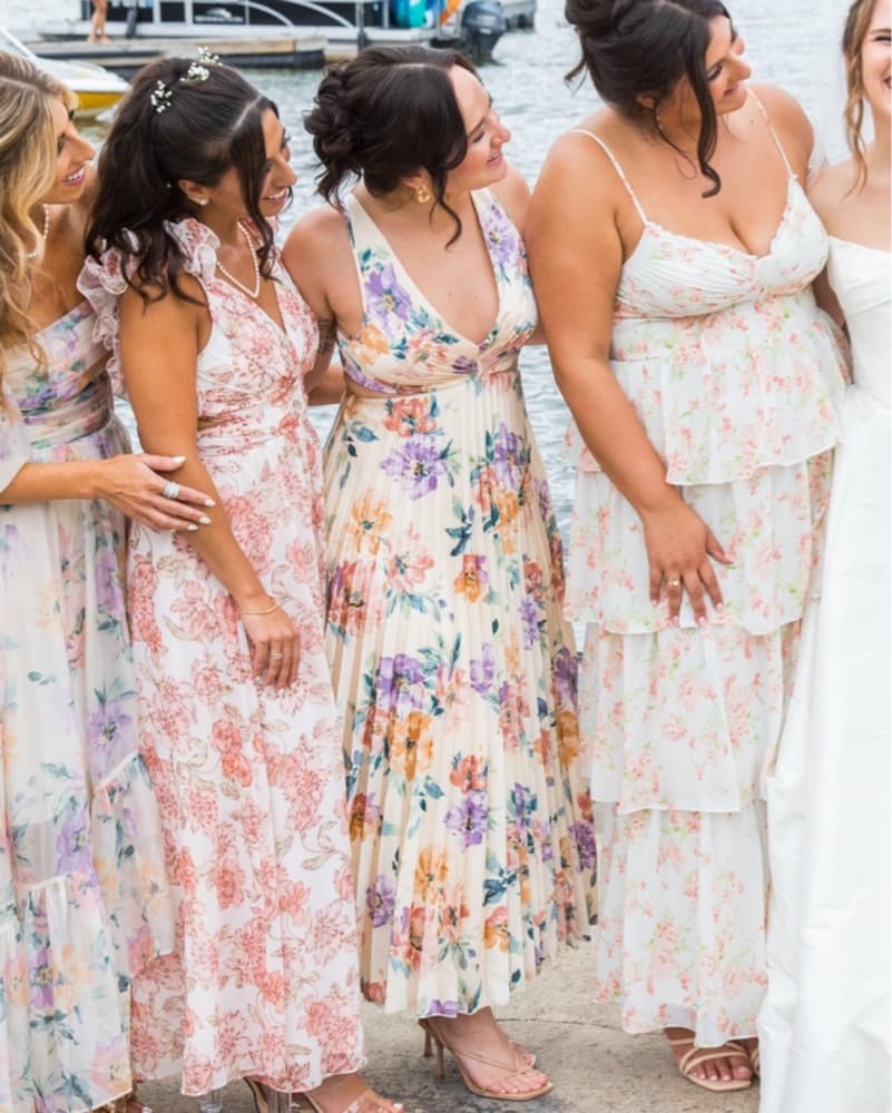 Abercrombie Giselle Pleated Cutout Maxi - Image 2