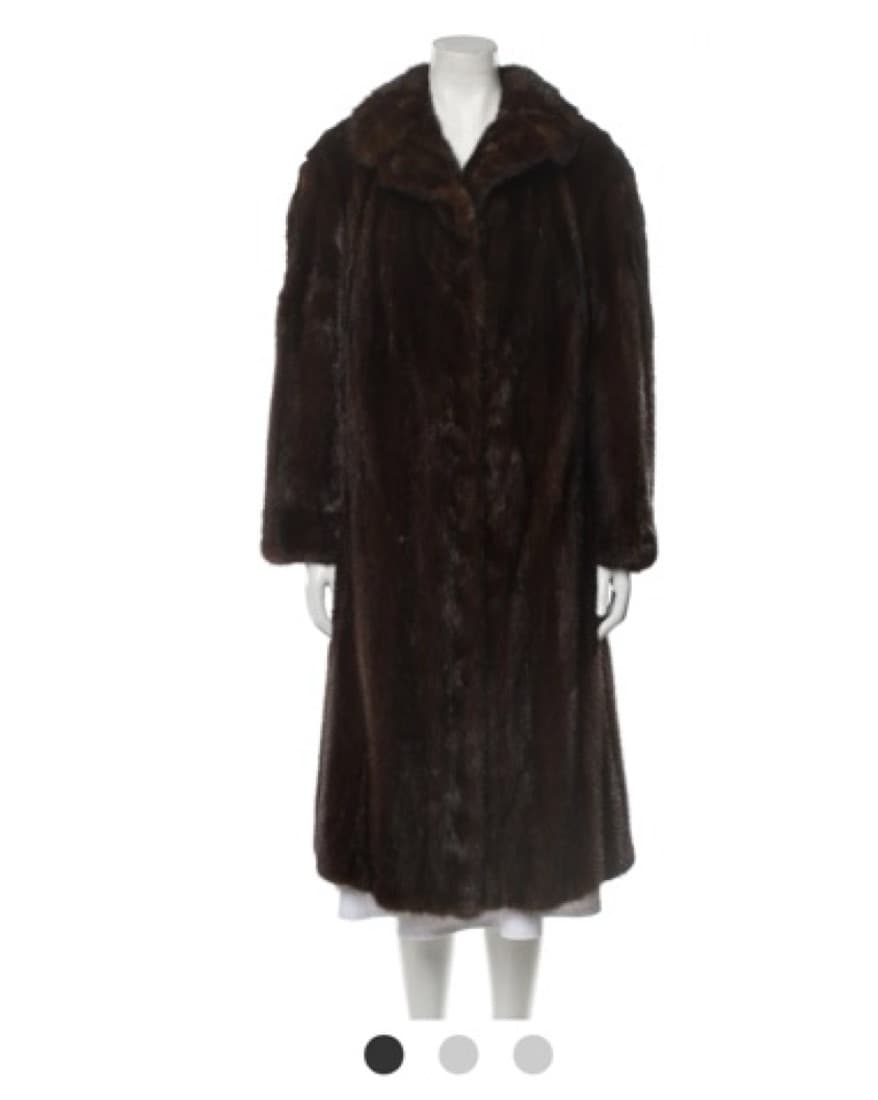 Vintage Fur Coat - Image 1