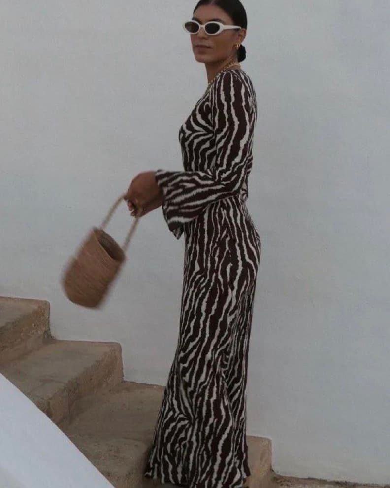 REALISATION PAR Gia Dress animal  - Image 5