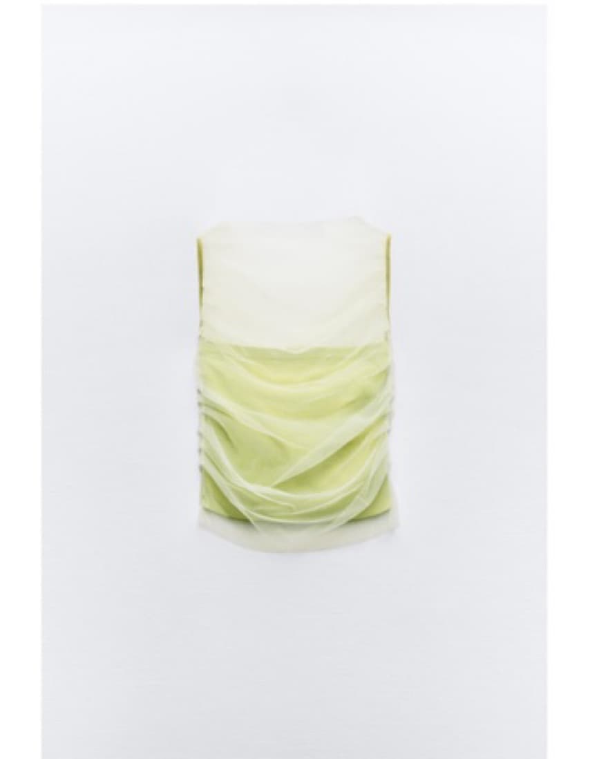 Mixed tulle Knit Top - Image 5
