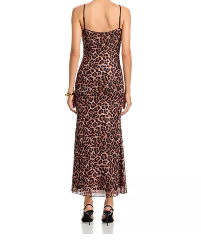 Leopard Print Maxi Dress - Image 2