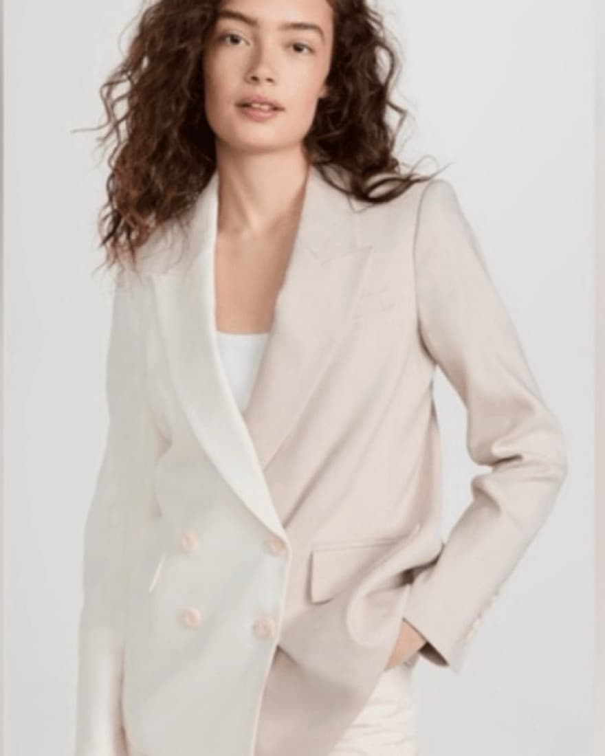 Veronica Beard Braeton Linen Dickey Jack - Image 1