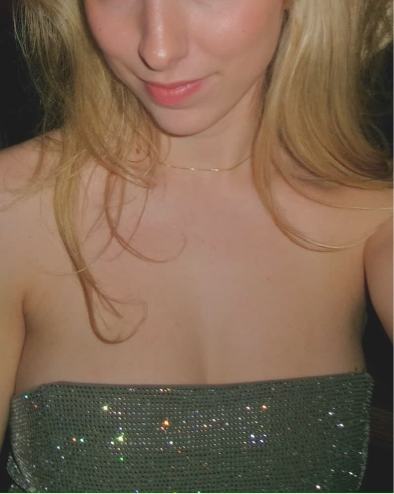 Shimmering Sequin Crop Top - Image 3